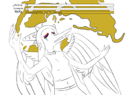 Color Fang meme Monochrome // 1003x720 // 202.0KB