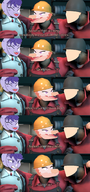 Anon Color comic crossover reed Team_Fortress_2 trish Video_Game // 800x1699 // 2.1MB