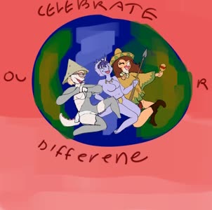 Color cosplay meme Naomi Rosa trish // 872x862 // 68.8KB