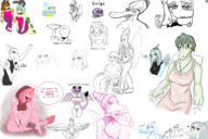 Aggie Anon Babs Background_Character Bussy_saga Color Doomer_Fang Fang Genderswap Naser Olivia Raptor reed Reeda Rosa Sage Stella // 3000x2000 // 2.3MB