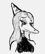 black_and_white Fang Monochrome // 393x474 // 62.5KB