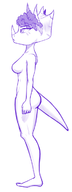 Color edit Feet Monochrome trish // 450x1200 // 132.0KB