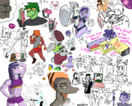 Adam Aggie Anon Babs Color Erin Fang gun Milhouse Naomi Naser NTR Olivia reed Rosa rosemary trish // 2500x2000 // 2.2MB