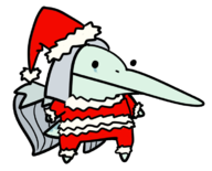 Christmas Color Fang gremlin Holiday transparent // 745x602 // 132.4KB