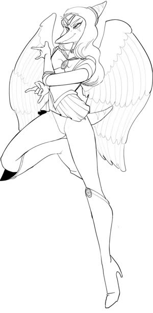 Anime black_and_white crossover Fang Monochrome // 501x1024 // 55.9KB