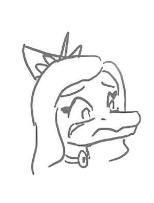 black_and_white Fang Monochrome // 538x712 // 37.3KB