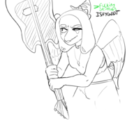 black_and_white Fang meme Monochrome // 988x909 // 223.0KB