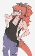 Color Genderswap Raptor reed Reeda // 862x1381 // 429.4KB