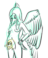 Breasts Color Fang oh_god_oh_fuck Pterodactyl sketch // 571x688 // 209.7KB