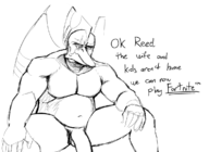 black_and_white Monochrome Penis Ripley_(Fang's_dad) // 1174x854 // 119.5KB