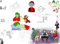 Aggie Amber Anon Christmas Erin Fang Olivia spider-man Stella todd_howard // 3000x2200 // 2.5MB