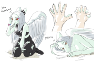 Anon Color Fang hand_holding // 2040x1380 // 1.5MB