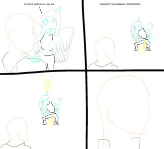 Anon Color comic Fang meme Pterodactyl // 1193x1080 // 307.0KB