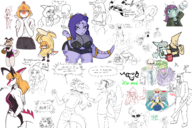 Aggie Amber Anon Cassandra cosplay crossover Fang Front-Facing half-life Mia Naomi Naser Olivia Original_Character Prom reed reeve schizo-chan todd_howard trish Video_Game // 3000x2000 // 2.9MB