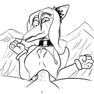 black_and_white Cum Fang Foreplay Monochrome Penis Titfuck // 800x800 // 226.8KB