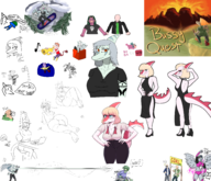 Aggie Alternate_Outfit Anon Babs Background_Character Bussy_Quest Color Fang Inco Mia Naomi Naser Olivia reed trish // 3500x3000 // 4.0MB