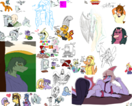 Aggie Amber Anon Babs Color Erin Fang Heather(OC) Judee Mia Monochrome Naomi Olivia Original_Character reed Rosa Sage Stephanie Tiffany Tracy trish // 2500x2000 // 2.4MB