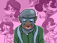 Color Front-Facing glasses I_Wani_Hug_That_Gator meme Ms._Prockling Original_Character // 1000x748 // 1.2MB