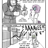 black_and_white comic Principal_Spears Sage Stella // 1468x1880 // 1.0MB