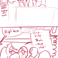 Anon Blowjob comic Foreplay Monochrome Sage // 574x811 // 227.1KB