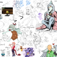 Aggie Amber Anon crossover Fang Inco Naomi Olivia reed Rosa trish // 2500x2000 // 1.7MB