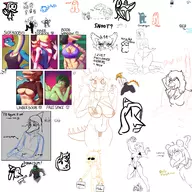 abstract_fang Aggie Amber Erin Fang Liz Mia Naomi Olivia Reeda Rosa Stella trish // 2500x2501 // 1.1MB