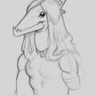 black_and_white crossover Fang Fit Monochrome Real_Dinosaur sketch // 705x991 // 249.9KB