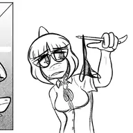 black_and_white Fang Front-Facing glasses Monochrome Naomi panties Parasaurolophus Pterodactyl // 2820x1073 // 1.1MB
