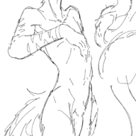 black_and_white Gay Monochrome Penis pubes Raptor reed sketch // 621x1103 // 218.0KB