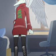 Alternate_Outfit Christmas Color Fang Holiday Stockings // 1234x1712 // 1.4MB