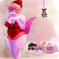 Blood Cassandra Christmas Color cosplay Front-Facing glasses Holiday incest meme Mia Naomi Original_Character Tony_(Naomi's_dad) // 2048x1968 // 466.0KB