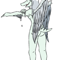 Color Fang Pterodactyl transparent // 1439x2618 // 607.8KB
