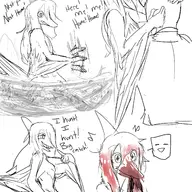 Anon black_and_white Blood Fang lucy Monochrome Pterodactyl // 1620x2612 // 1.7MB