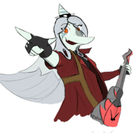 Color cosplay crossover Devil_May_Cry Fang Musical_Instrument Pterodactyl Video_Game // 3000x3000 // 1.5MB