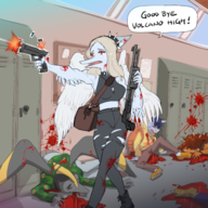Blood Color Fang goodbye_volcano_high gun Naser Rosa trish // 1600x1600 // 2.4MB