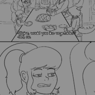 Anon children Claire_(Naomi's_Daughter) Melissa_(Naomi's_Daughter) Monochrome Naomi Original_Character Parasaurolophus The_Simpsons Tommy_(Naomi's_Son) // 1191x1684 // 80.9KB