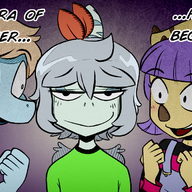 Amber Anime children Color edit Lavender Original_Character Parasaurolophus Pterodactyl Triceratops // 1142x696 // 1.0MB