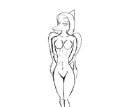 black_and_white Fang Monochrome // 2500x2000 // 394.9KB