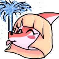 Blushing Color discord_emote Naomi Parasaurolophus transparent // 490x444 // 21.1KB