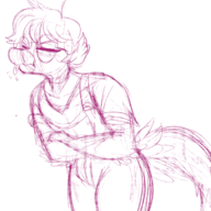 glasses Monochrome Raptor Sage sketch // 778x876 // 385.3KB