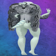 3d_model Breasts Fang Pterodactyl Pussy // 1080x1920, 3s // 2.5MB