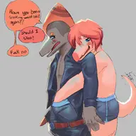 Alternate_Outfit Blushing Color Foreplay Gay Handjob Naser Pterodactyl Raptor reed // 2913x2662 // 2.0MB