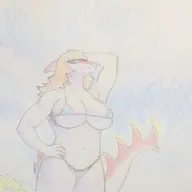 Bikini Mia Parasaurolophus Swimwear // 3185x2216 // 1.7MB