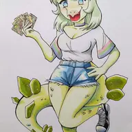 Color Front-Facing Stegosaurus Stella Tarot // 4096x6195 // 2.6MB