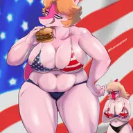 Bikini Breasts Cassandra Color Fat Food Holiday Mia Original_Character Parasaurolophus // 2587x2947 // 947.5KB