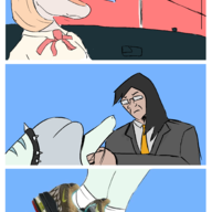Color comic edit Fang glasses Naomi Parasaurolophus Principal_Spears Pterodactyl real_life Vehicle // 2008x3692 // 2.2MB