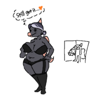 Bra Fang Fat goodbye_volcano_high panties Pterodactyl Sabah Stockings // 692x659 // 15.8KB