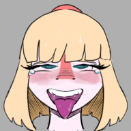 Ahegao Blushing Color Front-Facing Naomi Parasaurolophus Tears // 426x460 // 106.6KB