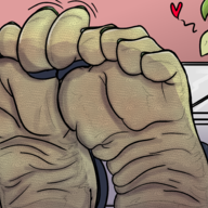 Blushing Bondage Color Feet oh_god_oh_fuck Stegosaurus Stella // 2775x1879 // 4.4MB