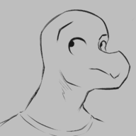 Anon black_and_white Dino_Anon Monochrome // 1269x1230 // 153.4KB